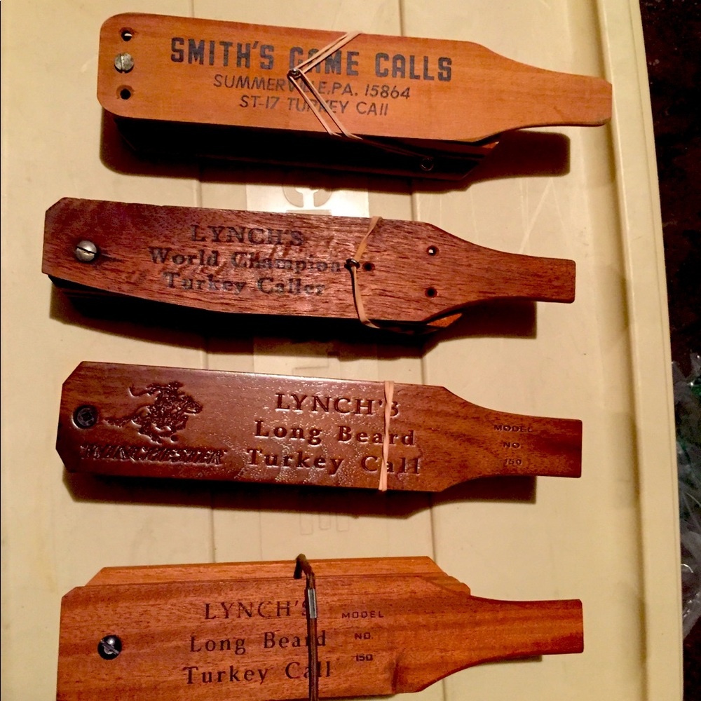 Vintage Lynch turkey call lot